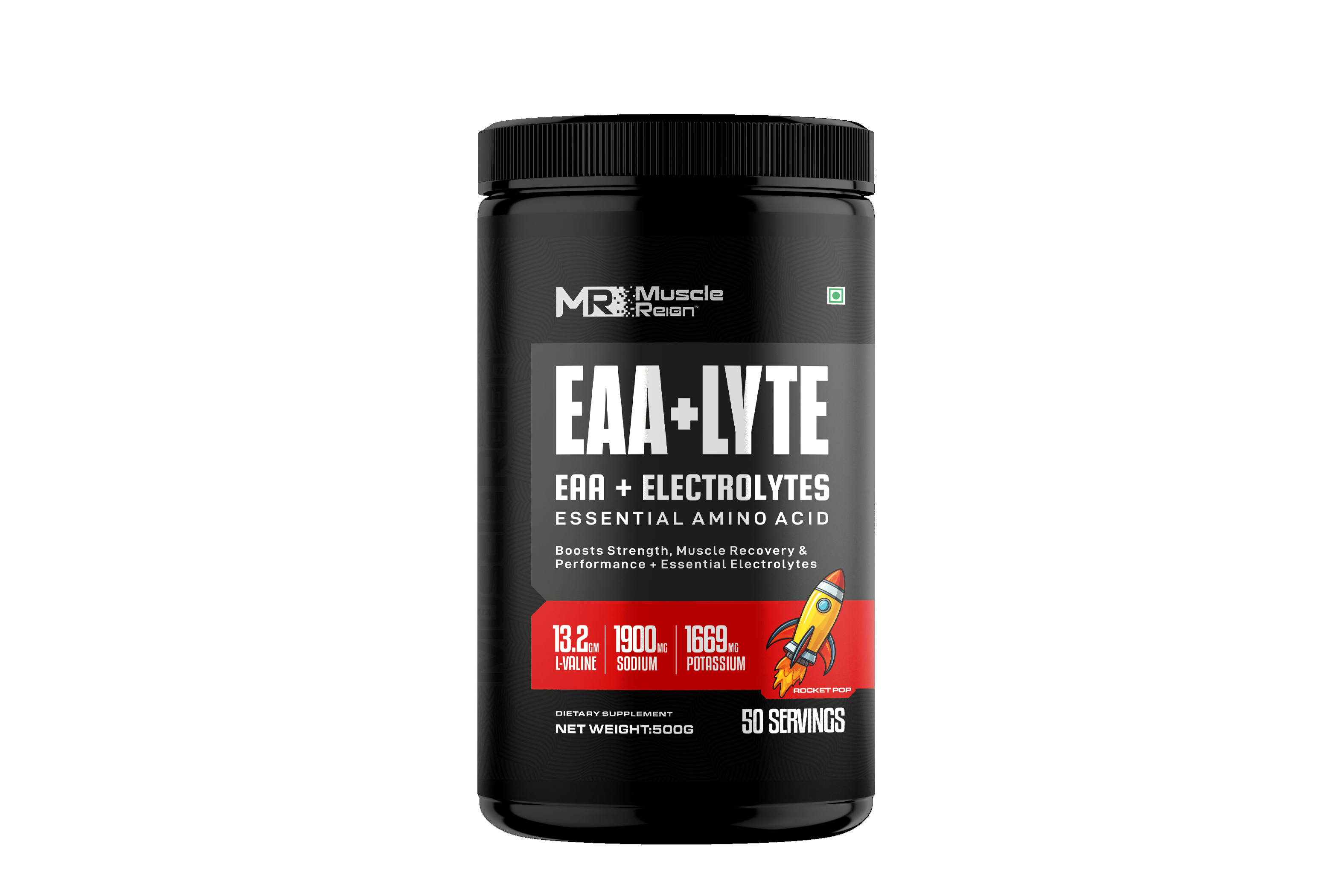 Muscle Reign Pre and Post Workout EAA + LYTE EAA + Electrolytes Essential Amino Acid